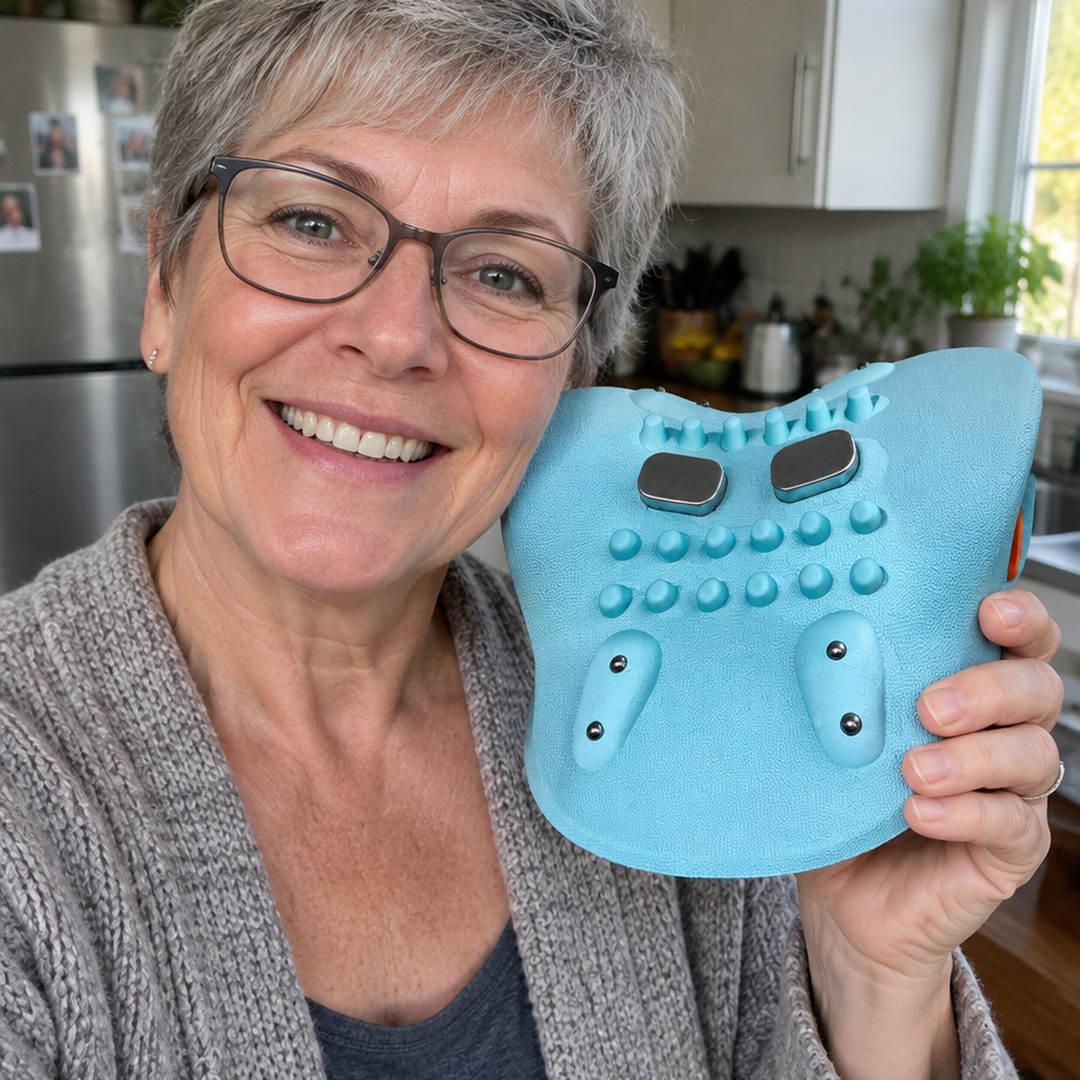 NeckReset Pro — Cervical Traction Neck Massager with Heat & Vibration