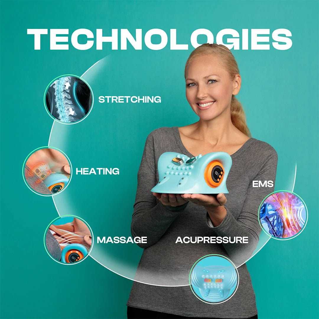 NeckReset Pro™ Cervical Traction Massager